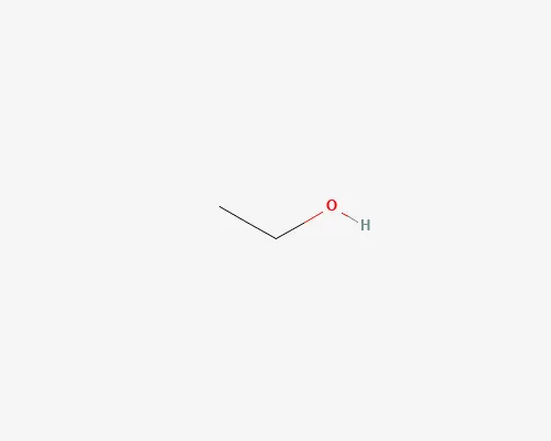 Molecular structure diagram of Alcohol