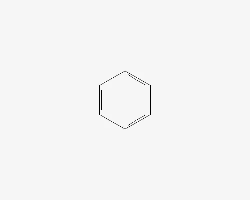 Molecular structure diagram of Benzene